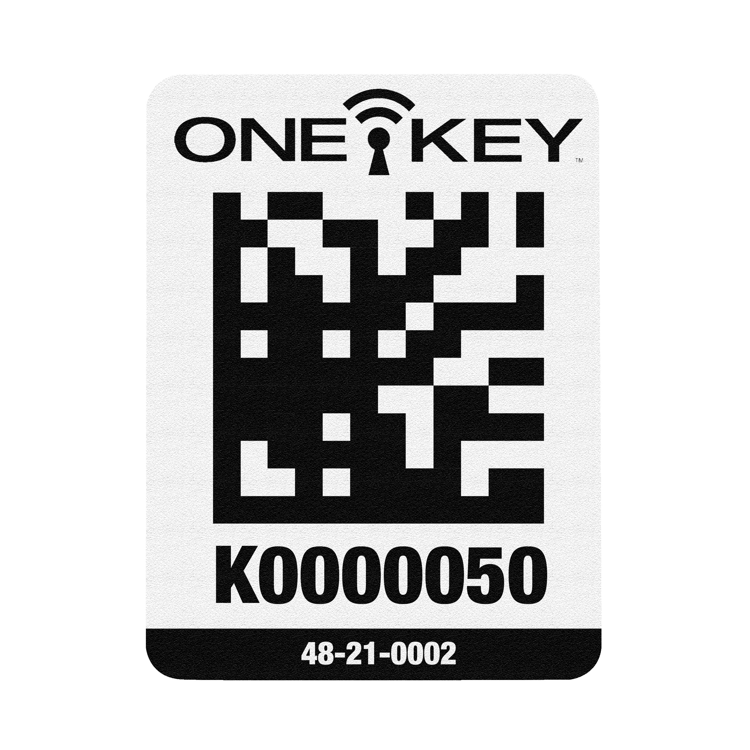 AIDTLP QR-Code Sticker Plastik 100 Stück groß