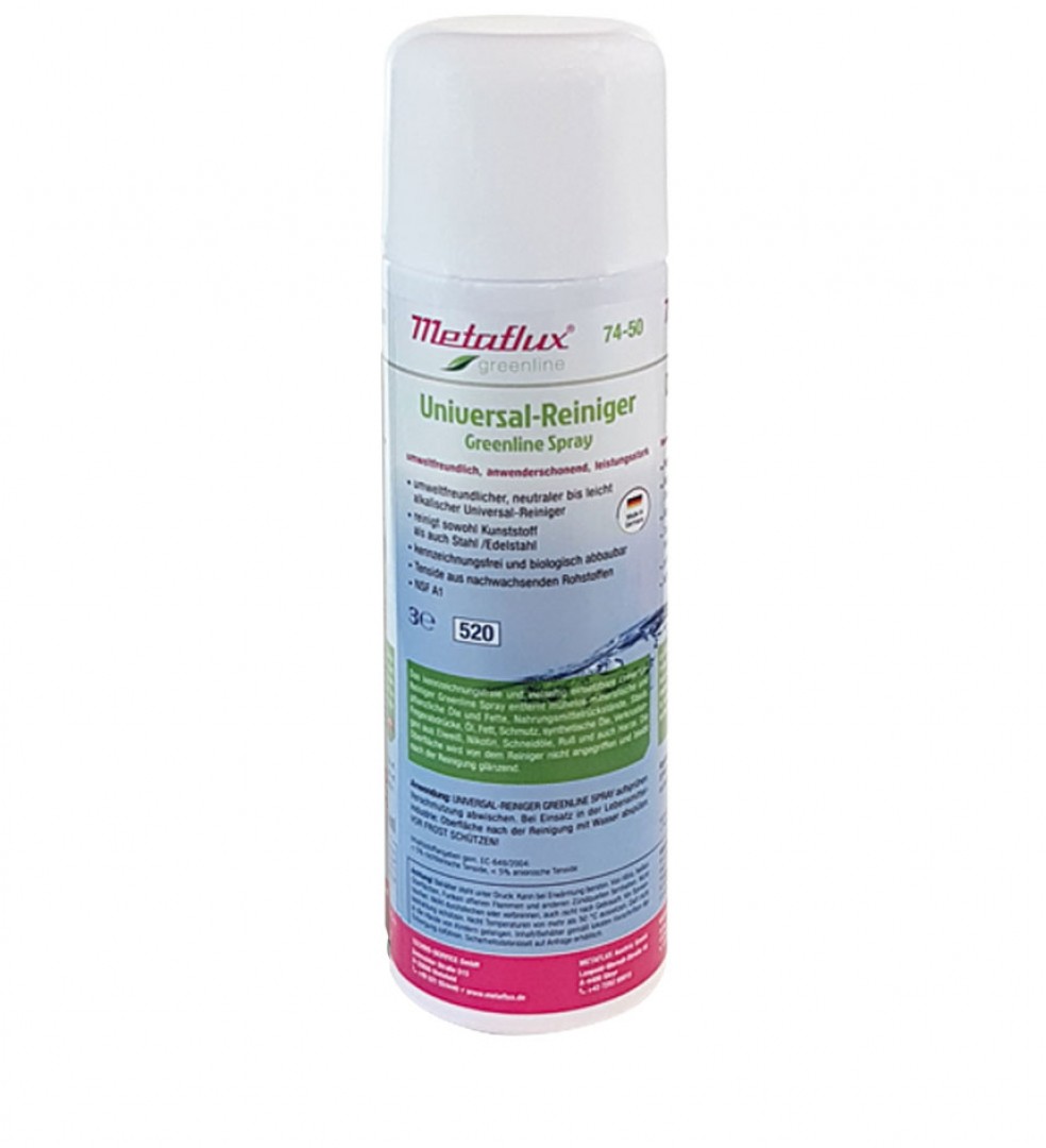 Metaflux 74-50 Universal-Reiniger Greenline Spray NSF 400ml
