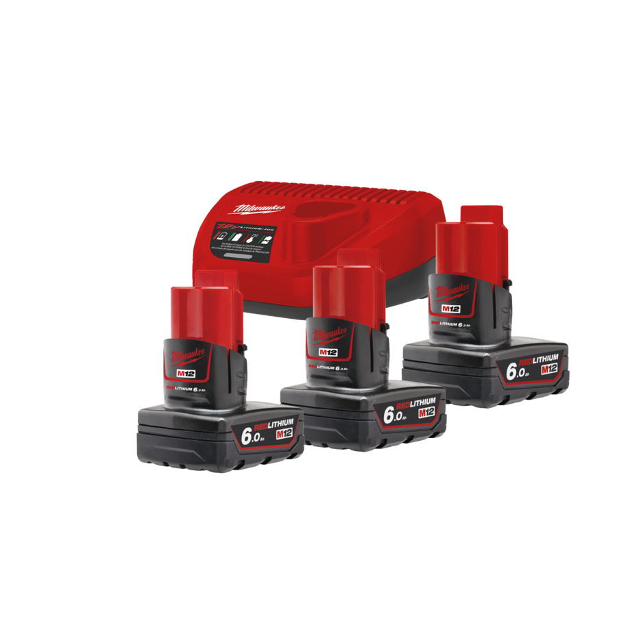 12V MILWAUKEE Starterset M12NRG-603