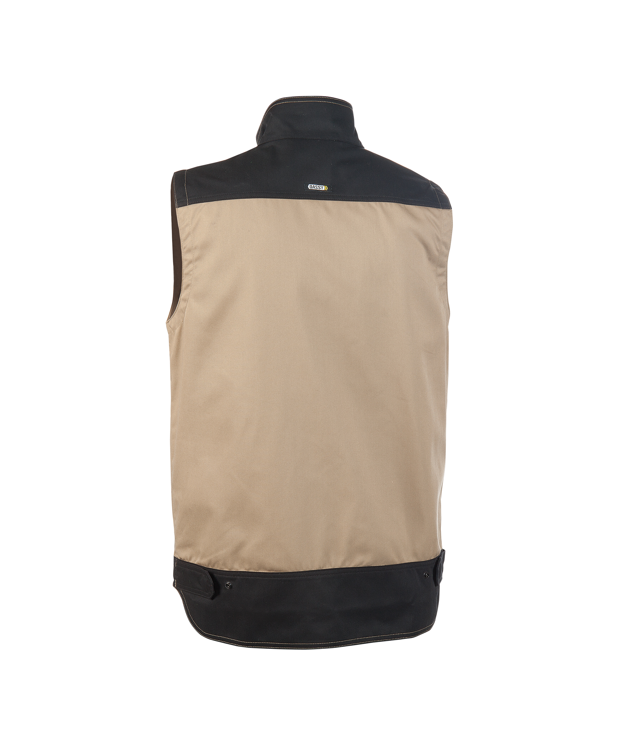 faro_two-tone-sleeveless-work-jacket_beige-black_back.jpg