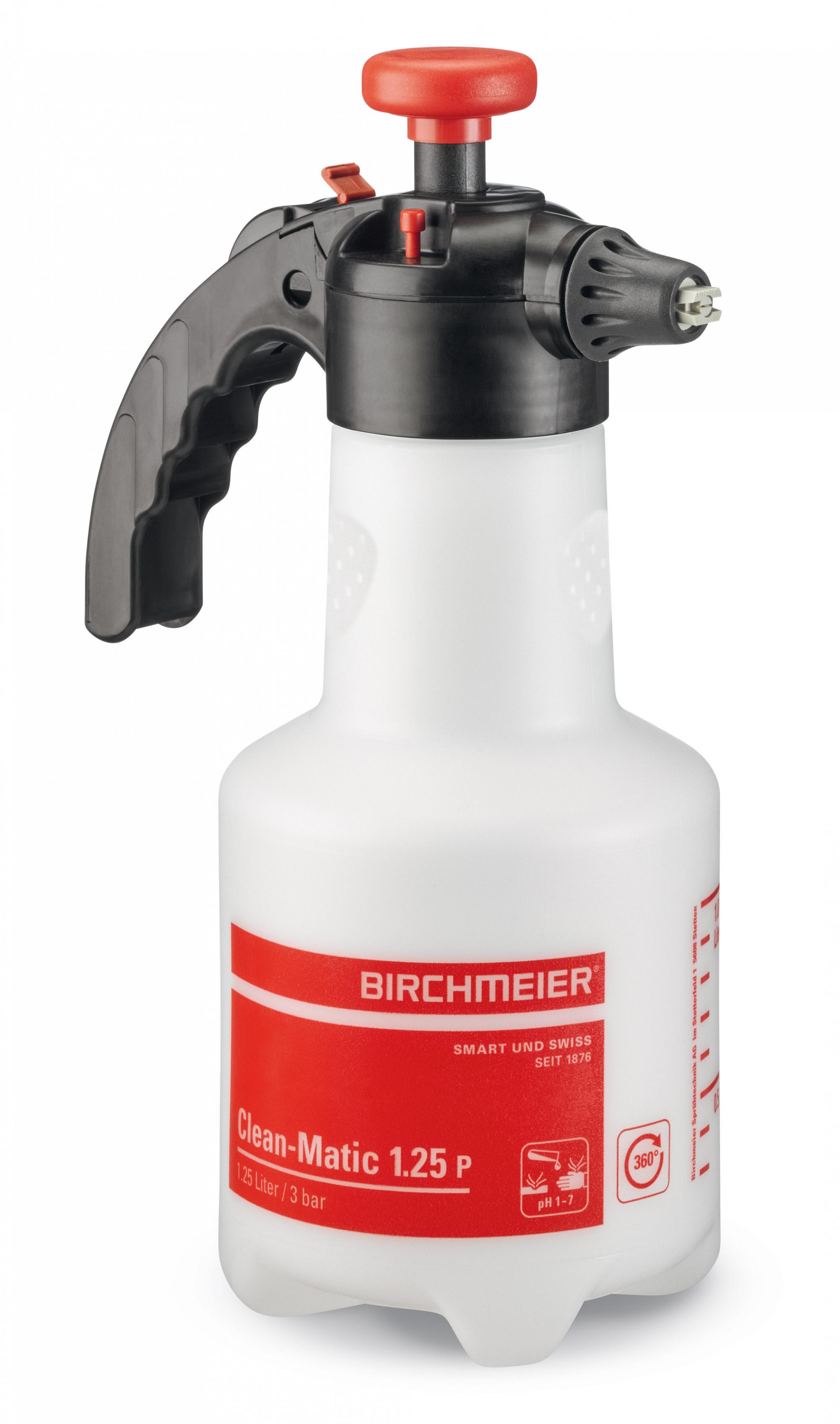 Clean-Matic Pumpsprühflasche mit Flachstrahldüse 1250ml