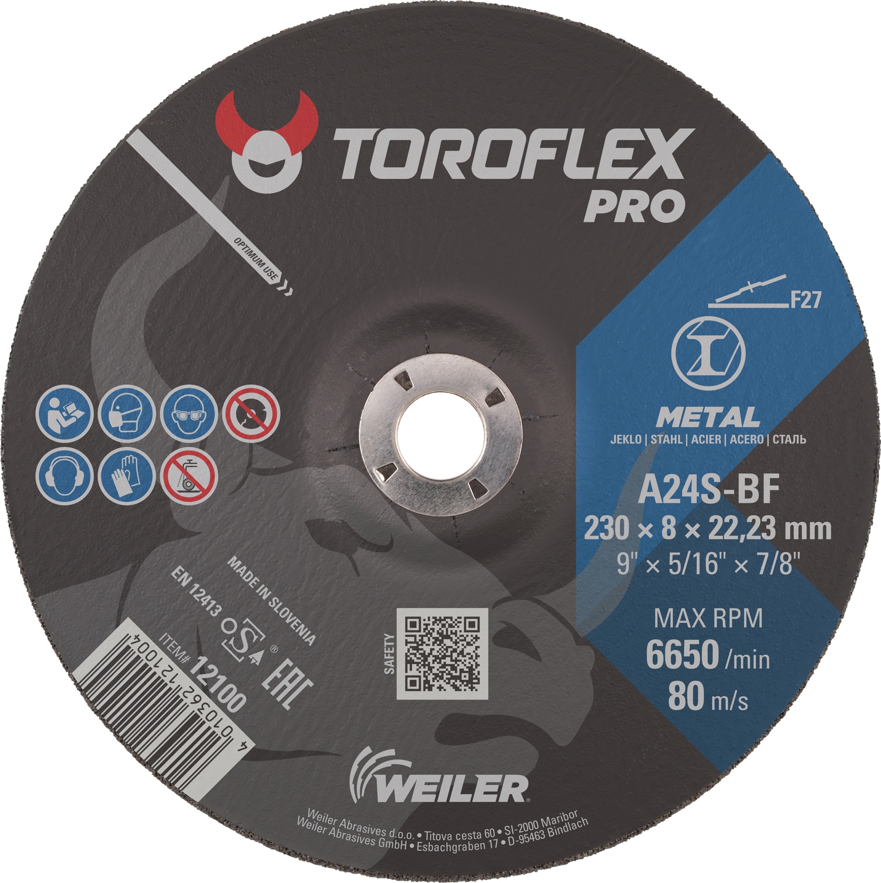 Schruppscheiben 230 x 8,0mm