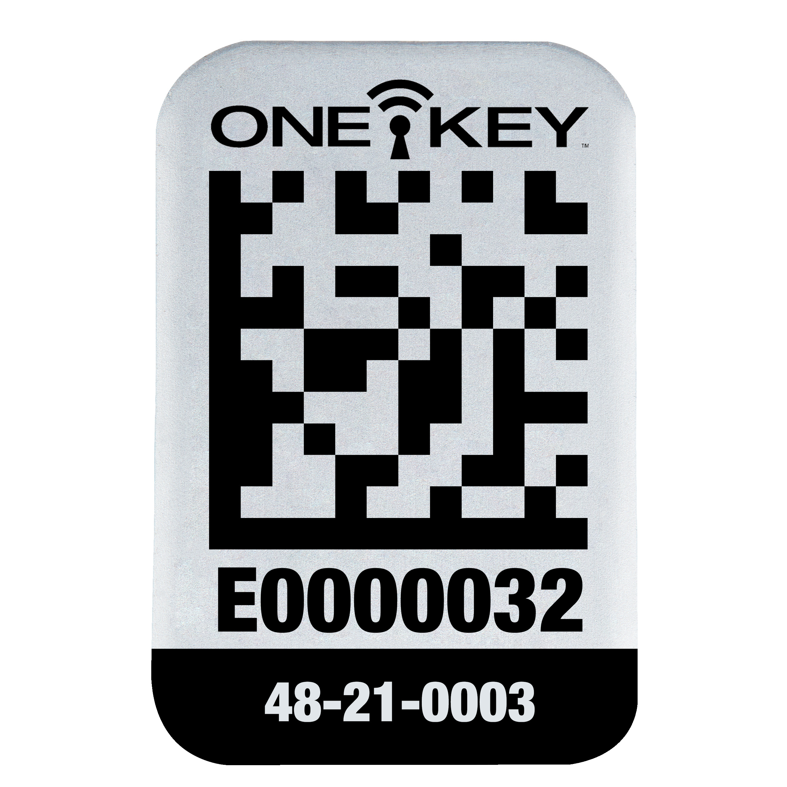 AIDTSM QR-Code Sticker Metall 100 Stück klein