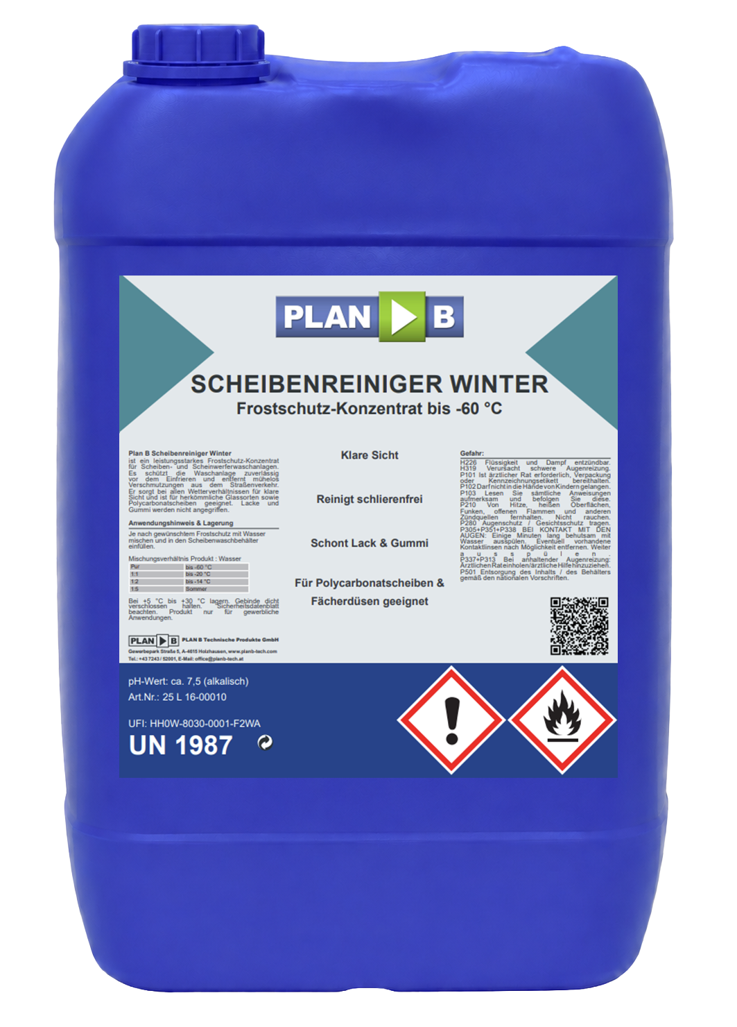 Plan B Scheibenreiniger Winter -60°