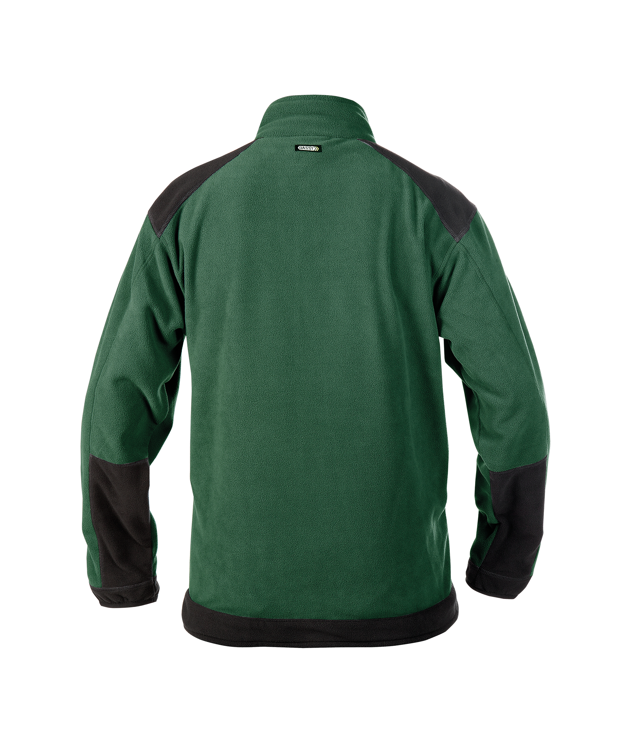 kazan_two-tone-fleece-jacket_bottle-green-black_back.jpg