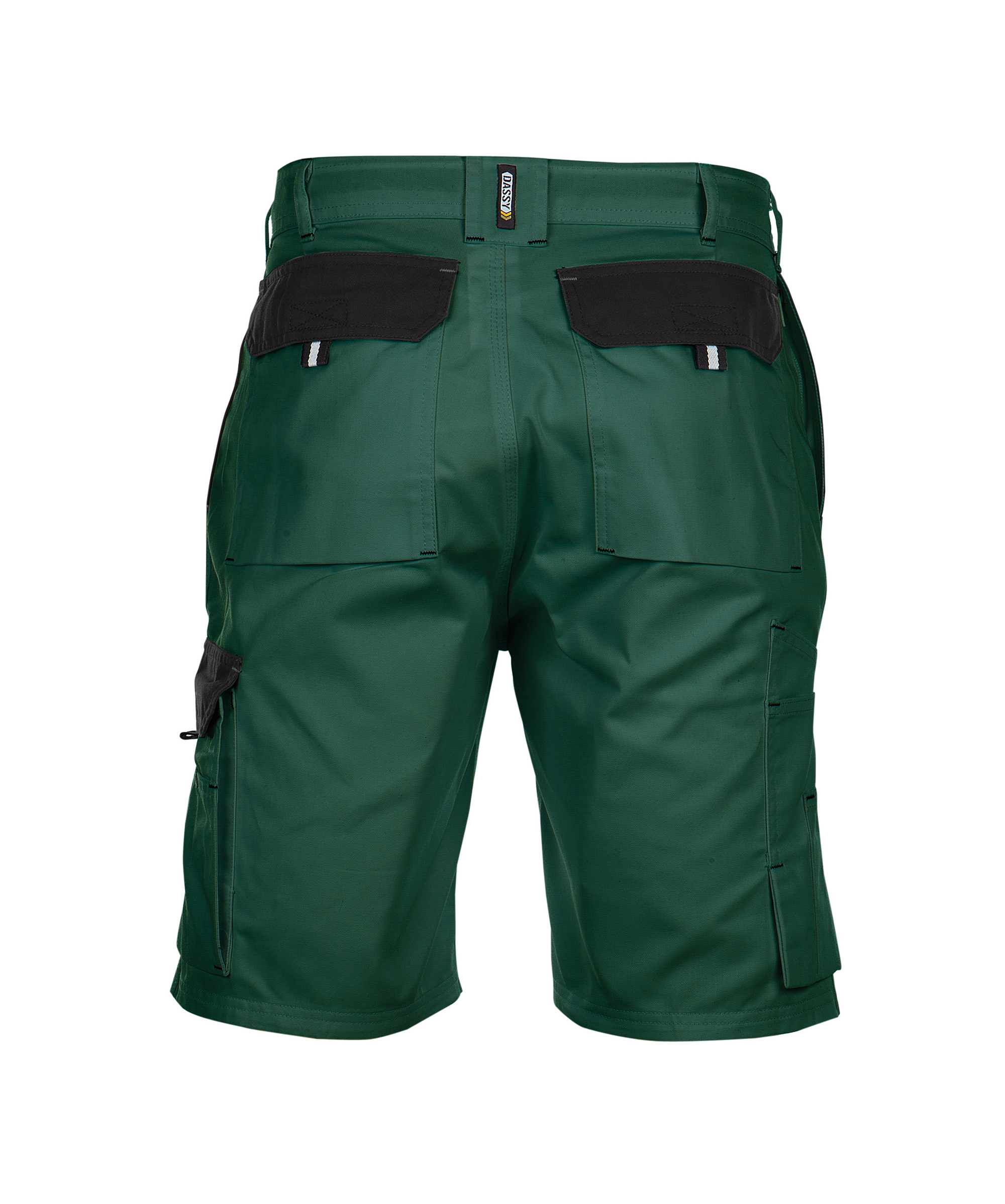 roma_two-tone-work-shorts_bottle-green-black_back.jpg