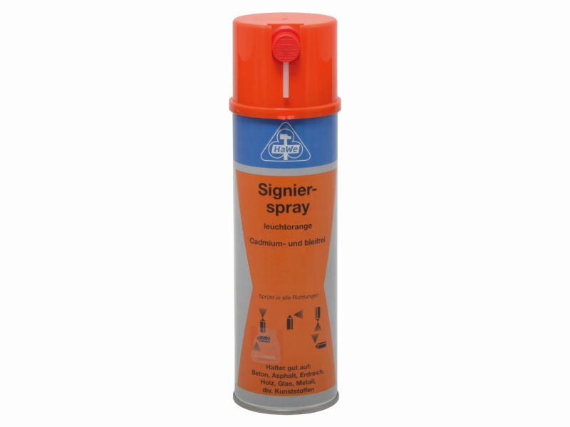Signierspray inkl. Schreib- & Überkopfdüse
