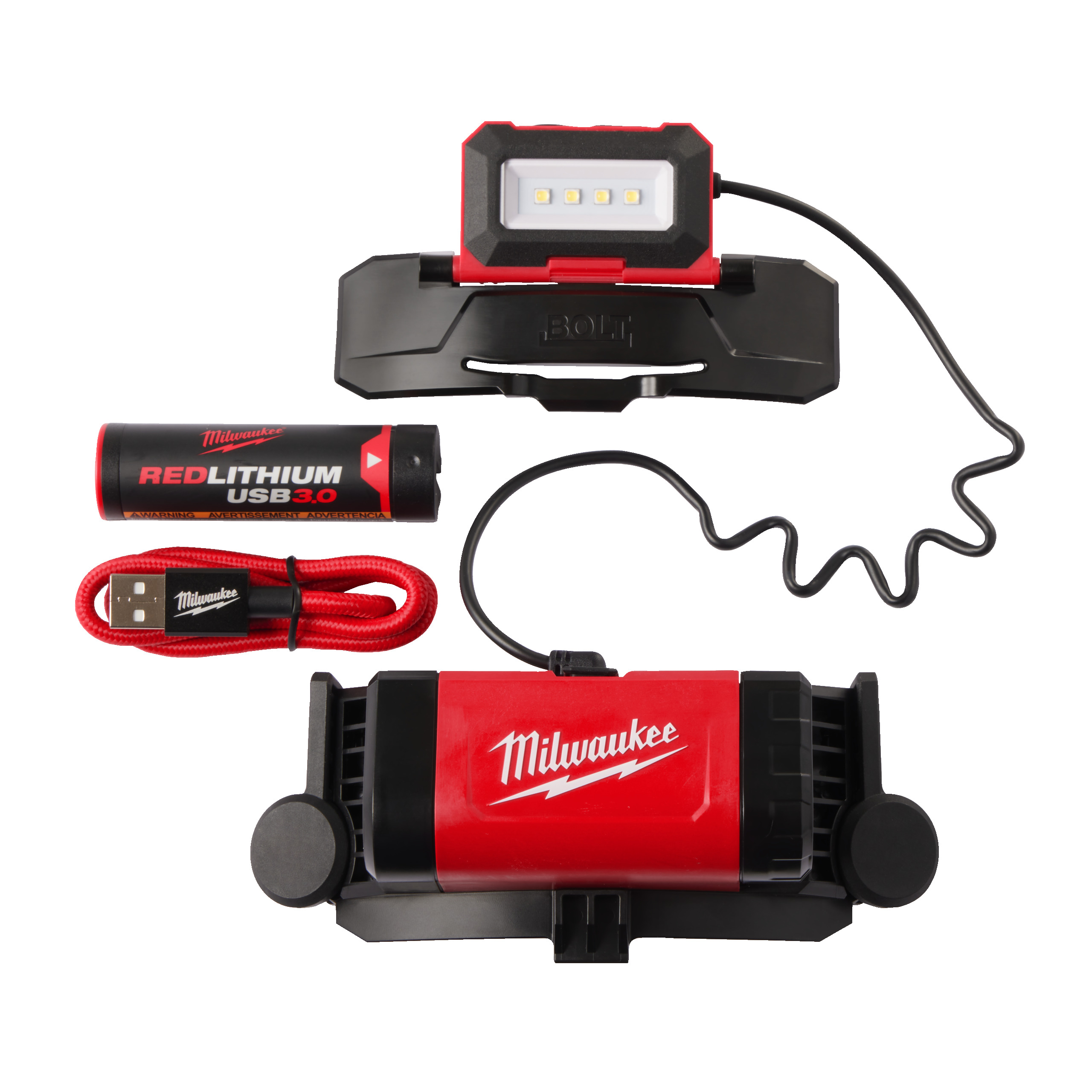 USB-Akku-Helmlampe