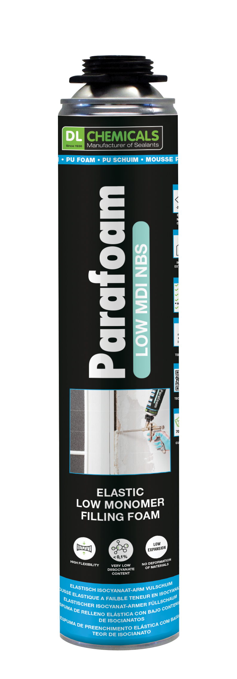 Parafoam Low MDI NBS 700 ml