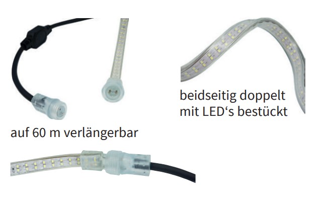 LED Lichtband 15 M, 240 W