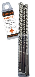 SDS-Plus ROCKET 7 STARTER SET 5-tlg.