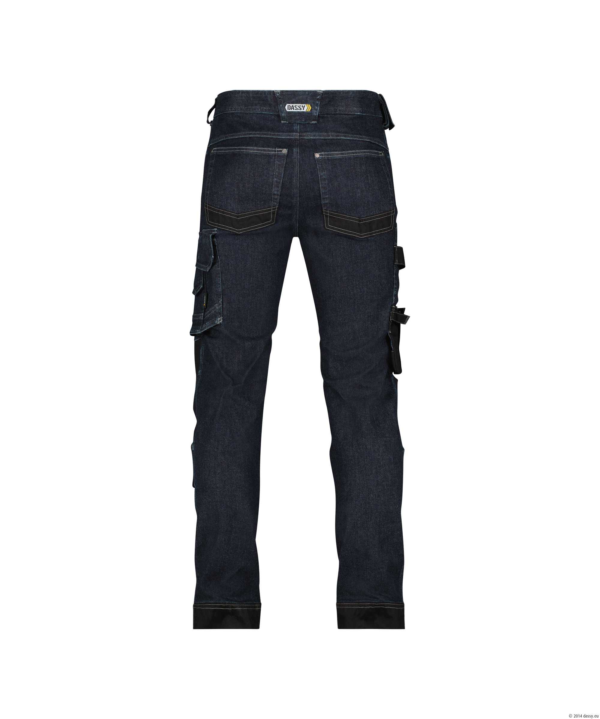 Hose KYOTO jeansblau/sw 
