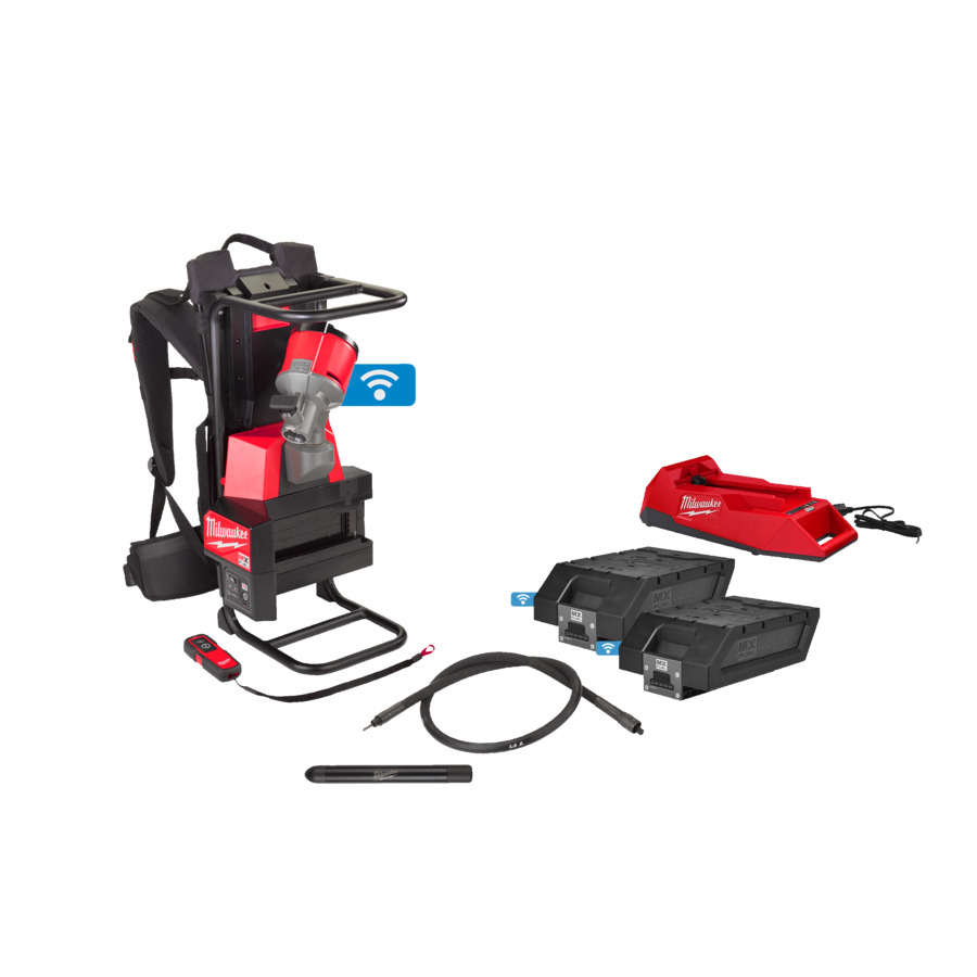 Rucksack-Betonverdichter MXF CVBPKIT-602